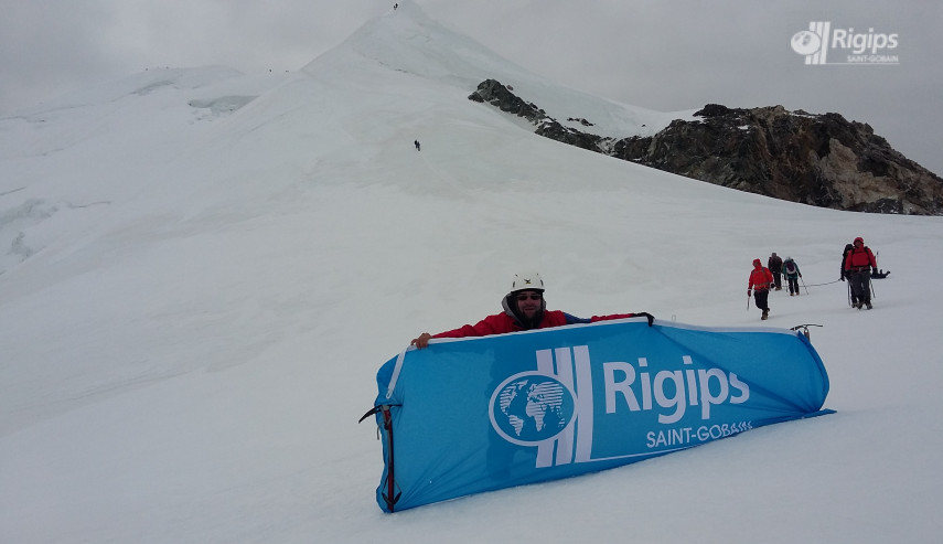 Rigips pod Mont Blanc