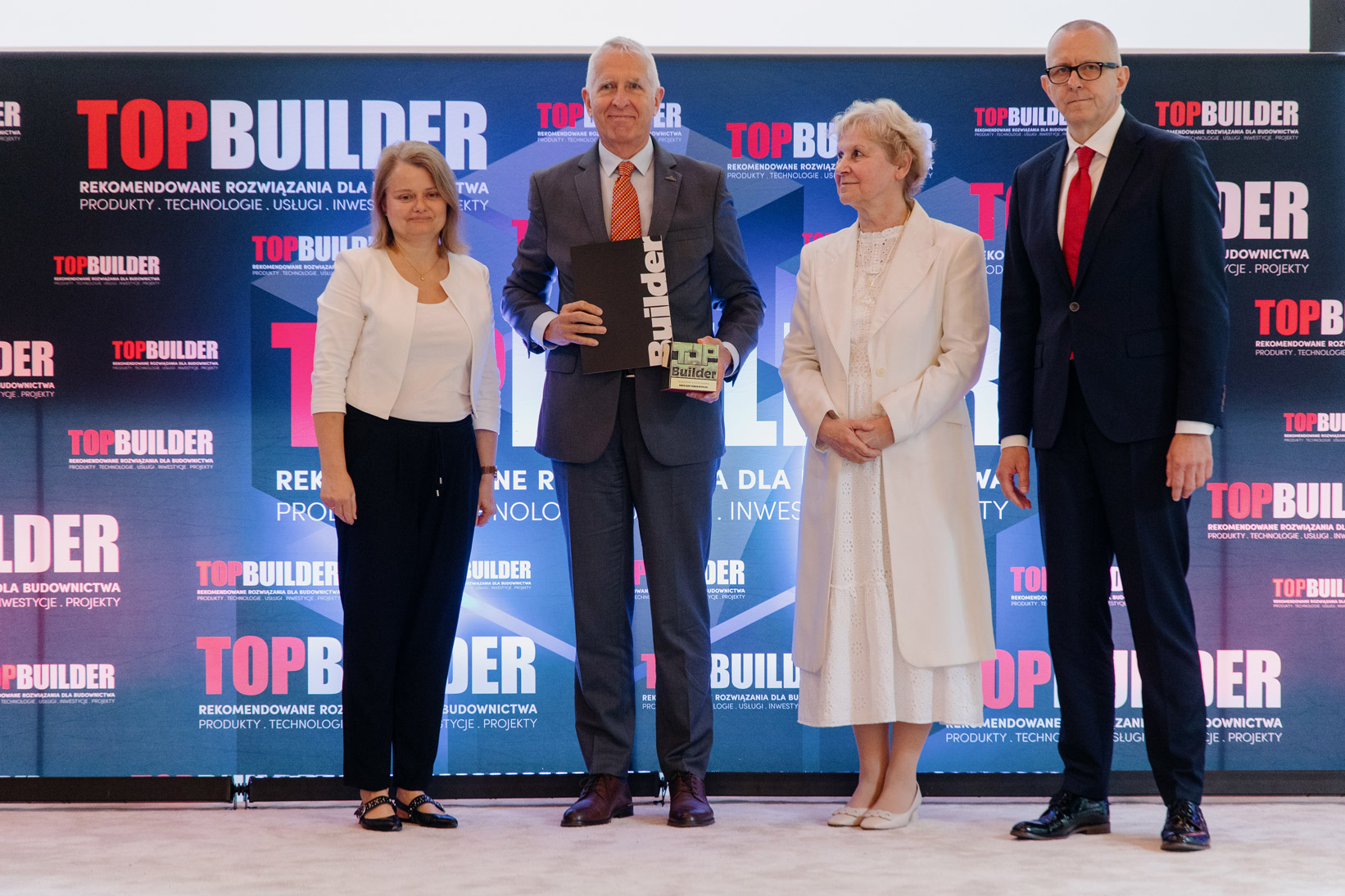 TopBuilder odebranie nagrody