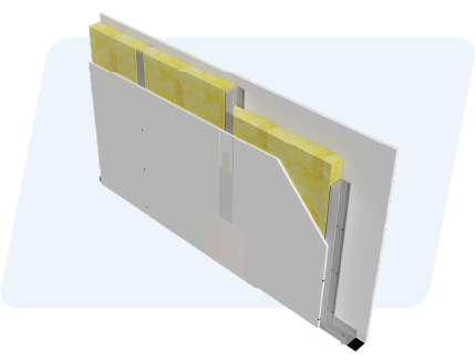 Render ściany RIGIPS 3.40.02