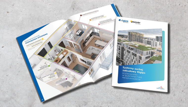 Katalog systemów suchej zabudowy RIGIPS dla budownictwa mieszkaniowego