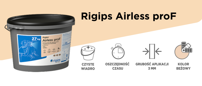 Masa natryskowa RIGIPS Airless proF
