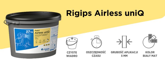 Masa do agregatu RIGIPS Airless UniQ
