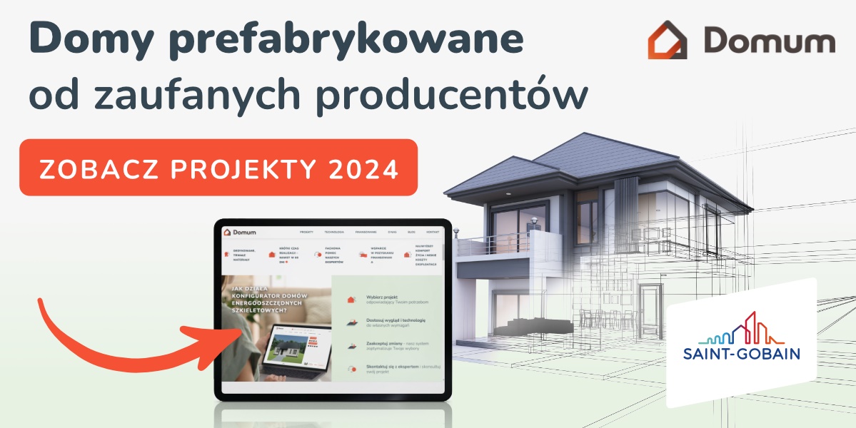 Domum.pl - domy prefabrykowane z jakością Saint-Gobain