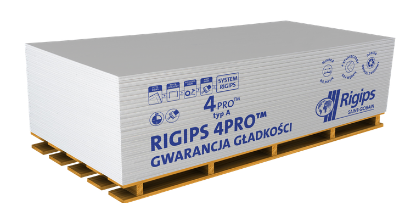 Plyty-gipsowo-kartonowe-Rigips-4PRO-typ-A-idealnagladkosc