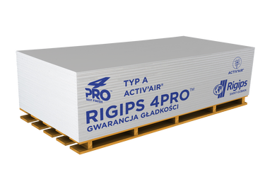 Rigips 4Pro typ A 1200x12,5 Activ'Air