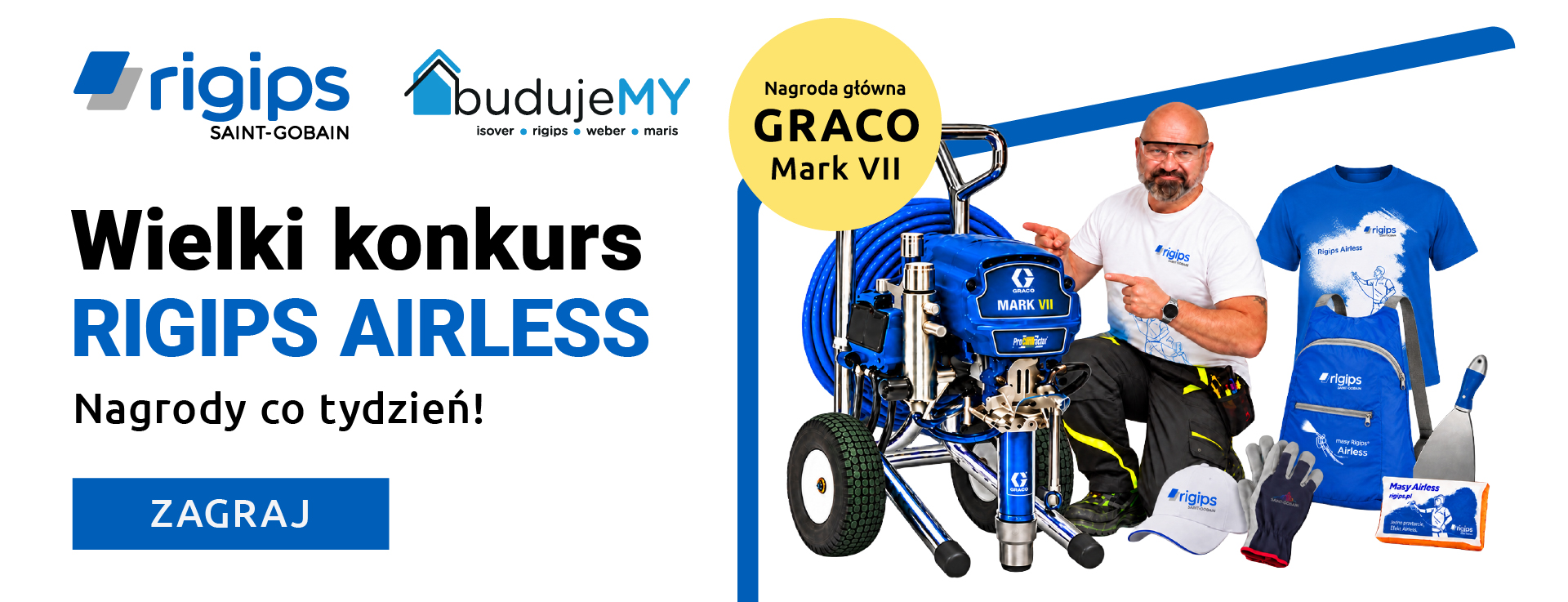 Konkurs Rigips Airless