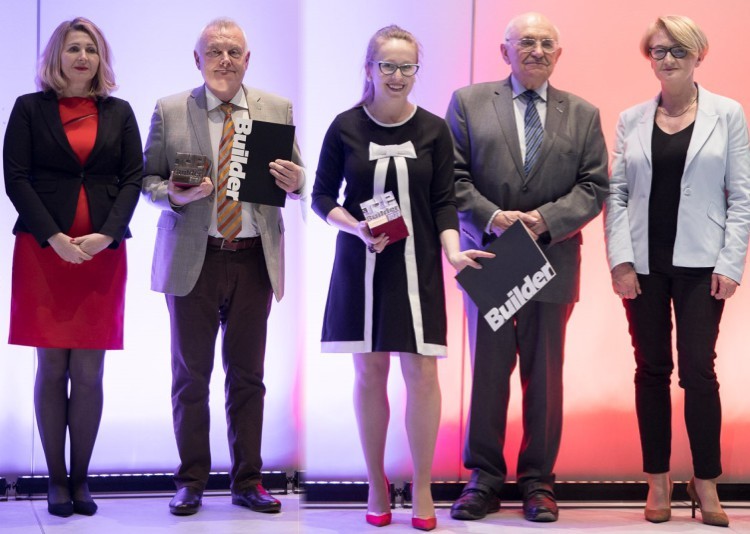 TopBuilder 2022 - Nagrody w imieniu SGCP odebrali Krzysztof Siemak i Agnieszka Gładysz