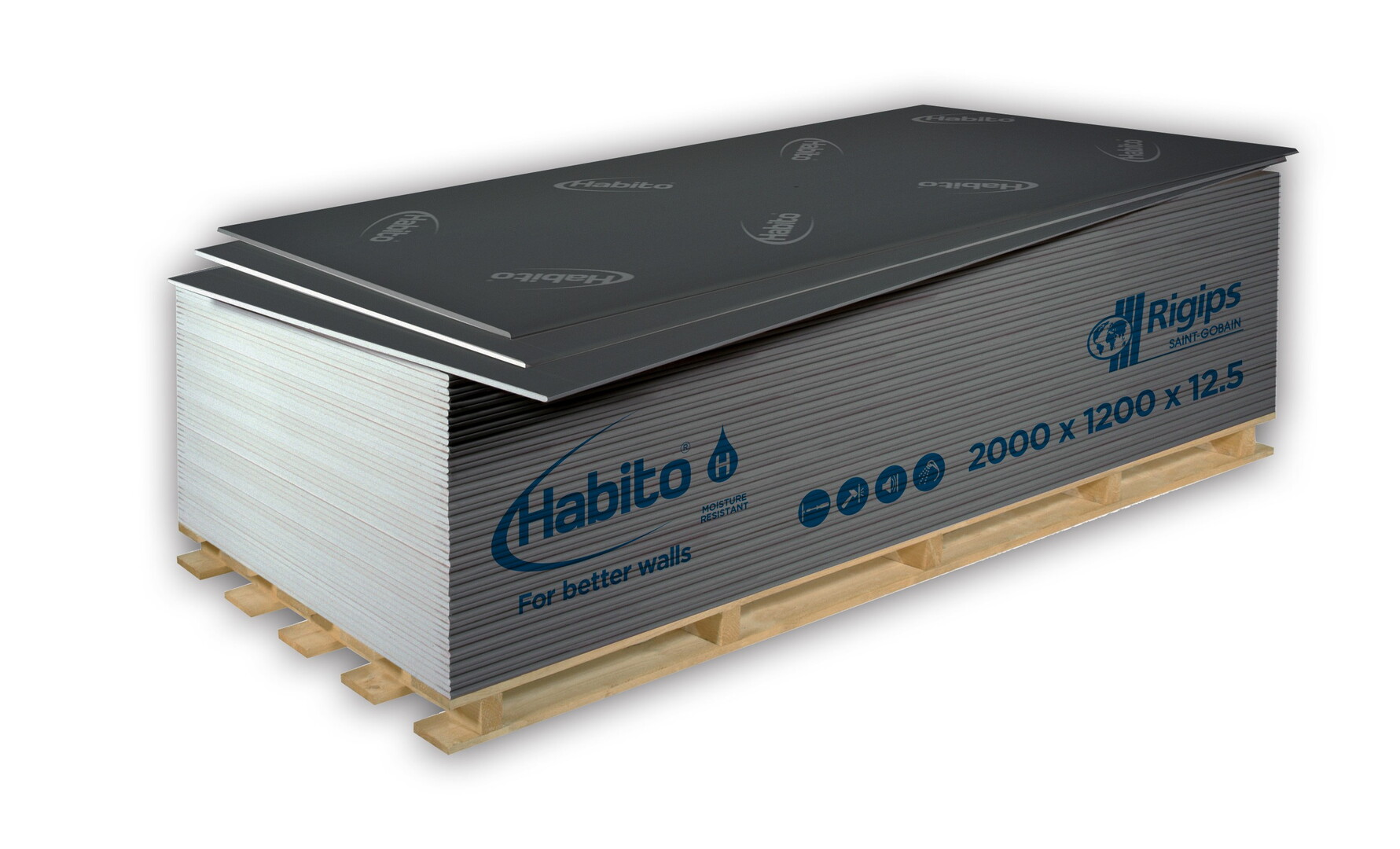 Habito Rigips RIGIPS HABITO HYDRO 1200x12,5 | Rigips