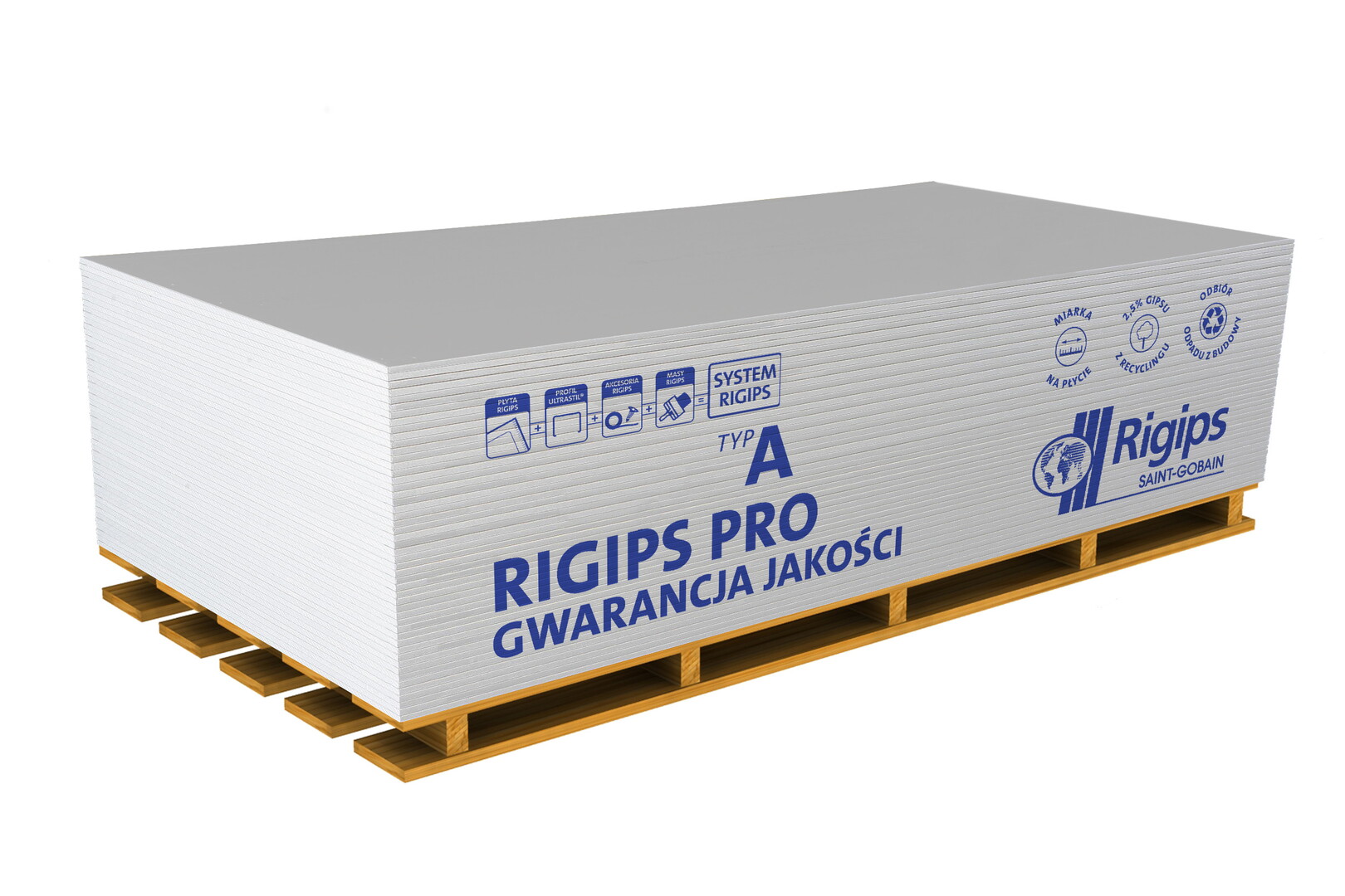 Rigips PRO typ A 1200x12,5 Rigips