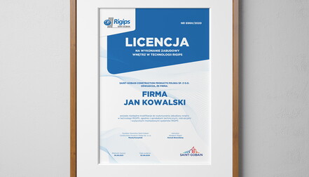 Licencja Rigips