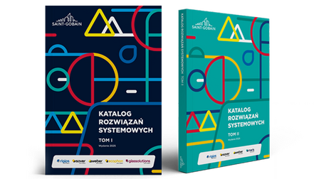 2 tomy katalogów rozwiązań systemowych Rigips