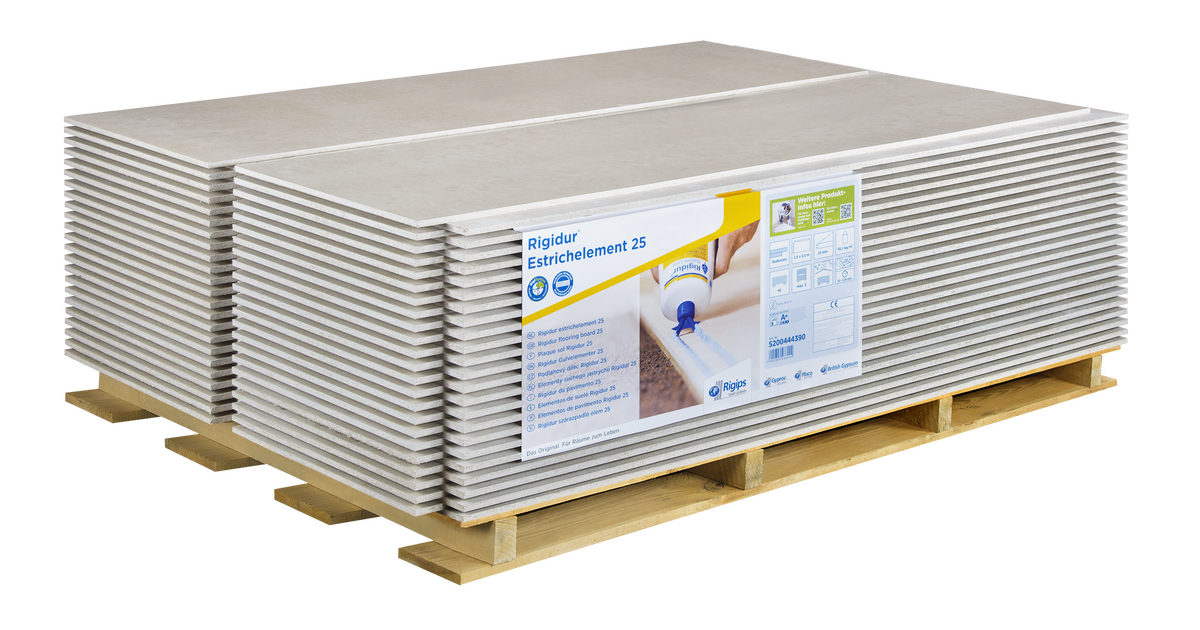 RIGIPS Rigidur E25 (2x12,5) Rigips