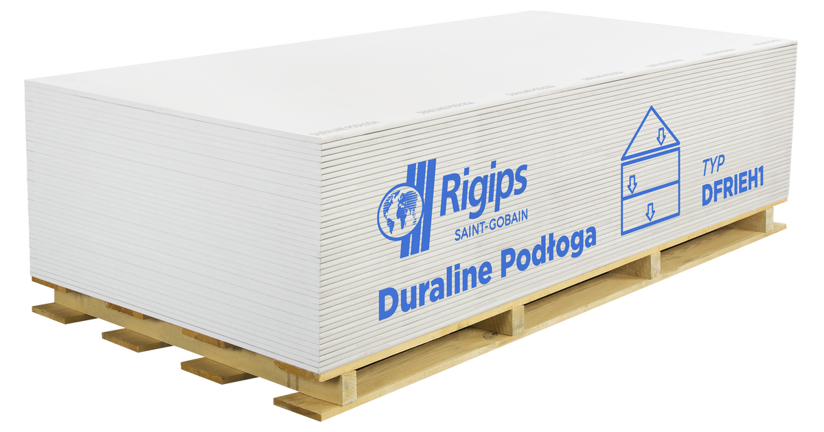RIGIPS Duraline Podłoga typ DFIREH1 12,5mm Rigips