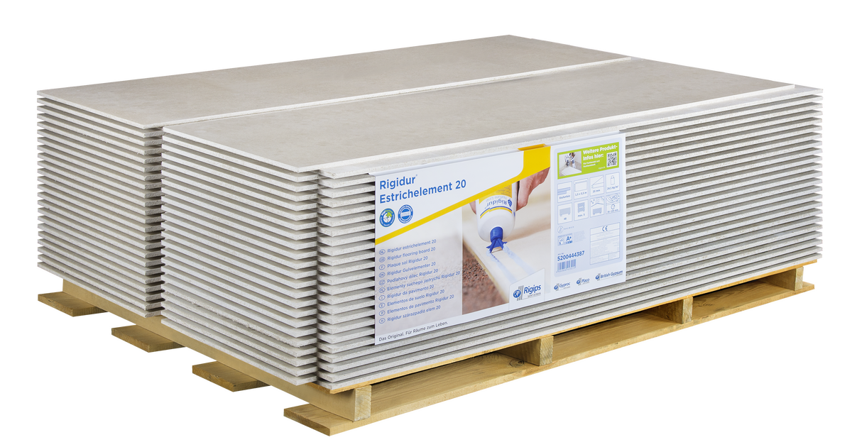 RIGIPS Rigidur E20 (2x10) Rigips