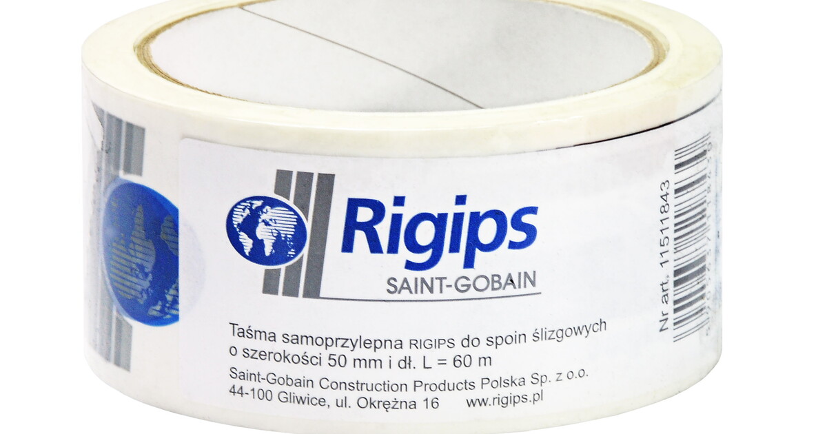 Tasma Slizgowa Rigips Samoprzylepna